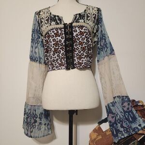 Free-people Women's multi Blouse
